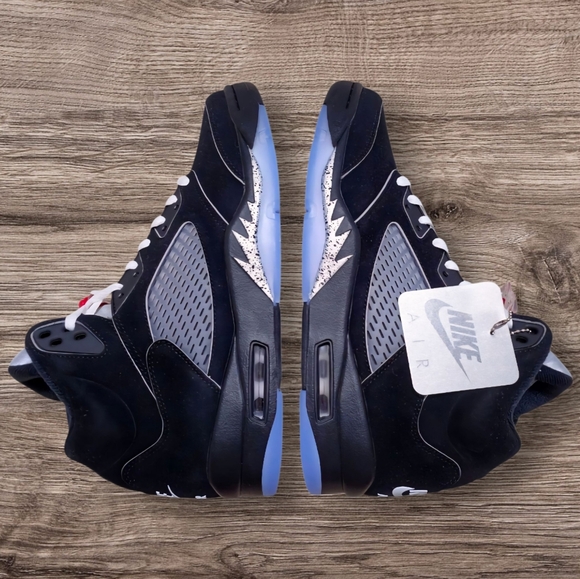 Air Jordan 5 Retro OG Black Metallic Reimagined Size 12 - Picture 1 of 7